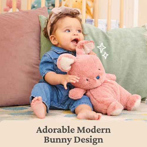 Gund Oh So Snuggly Bunny 12.5" Plush Toy | 0 months+ | Baby Soft Toy | Stuffed Toy